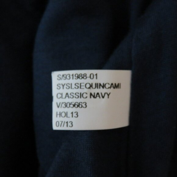 Banana Republic Blue Gold Sequin Cami Tank Top Size XS Stretch - Picture 11 of 11